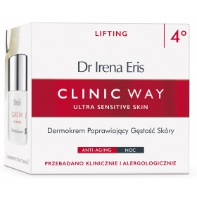 DR IRENA ERIS CLINIC WAY 4° DERMOKREM POPRAWIAJĄCY GĘSTOŚĆ SKÓRY NA NOC 50 ML